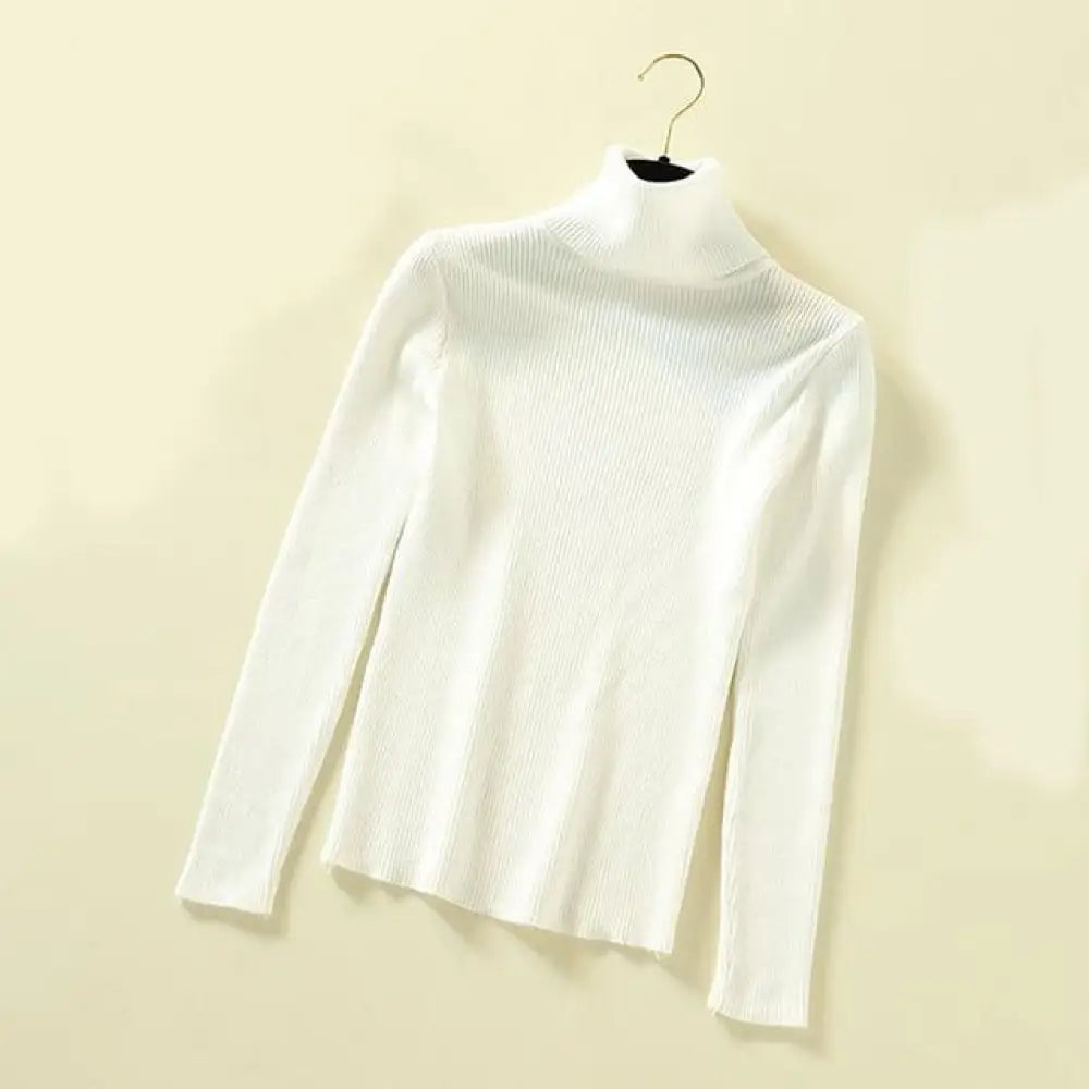 Ultra-Soft Thermal Turtleneck Jumper – 19 Colors, One Size