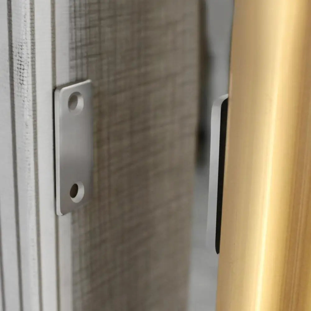 Magnetic Door Stopper – Ultra-Thin, No-Drill, Stainless Steel