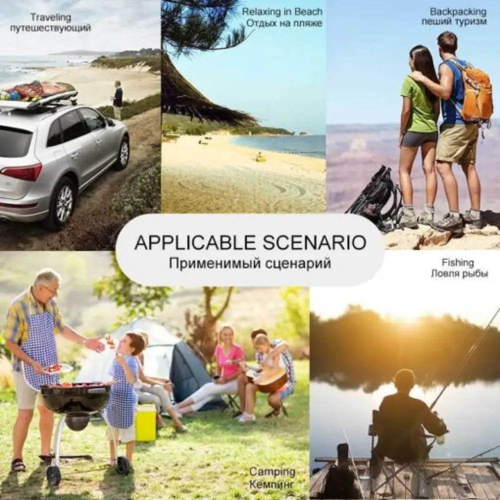 Ultralight Camping Chair – 0.9kg, 150kg Capacity