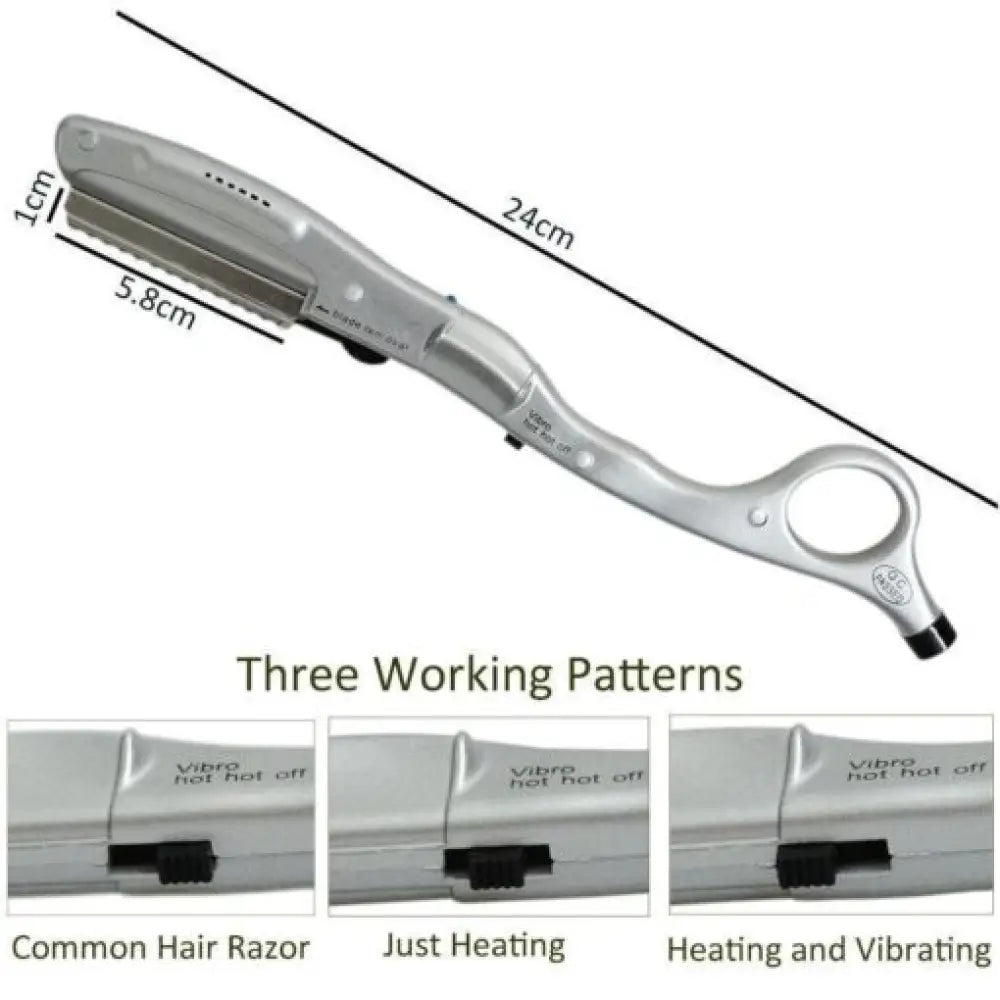 Ultrasonic Split End Trimmer – 3 Modes, Heats to 120°C
