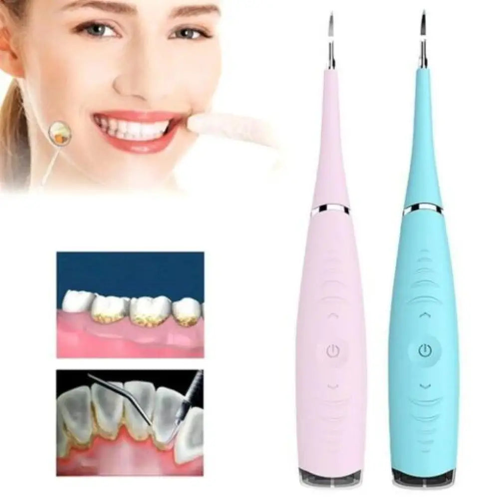 Ultrasonic Tooth Cleaner – 5-Speed, IPX6, Rechargeable
