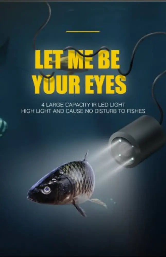 Underwater Fishing Camera – 4.3" LCD, Night Vision, 20M