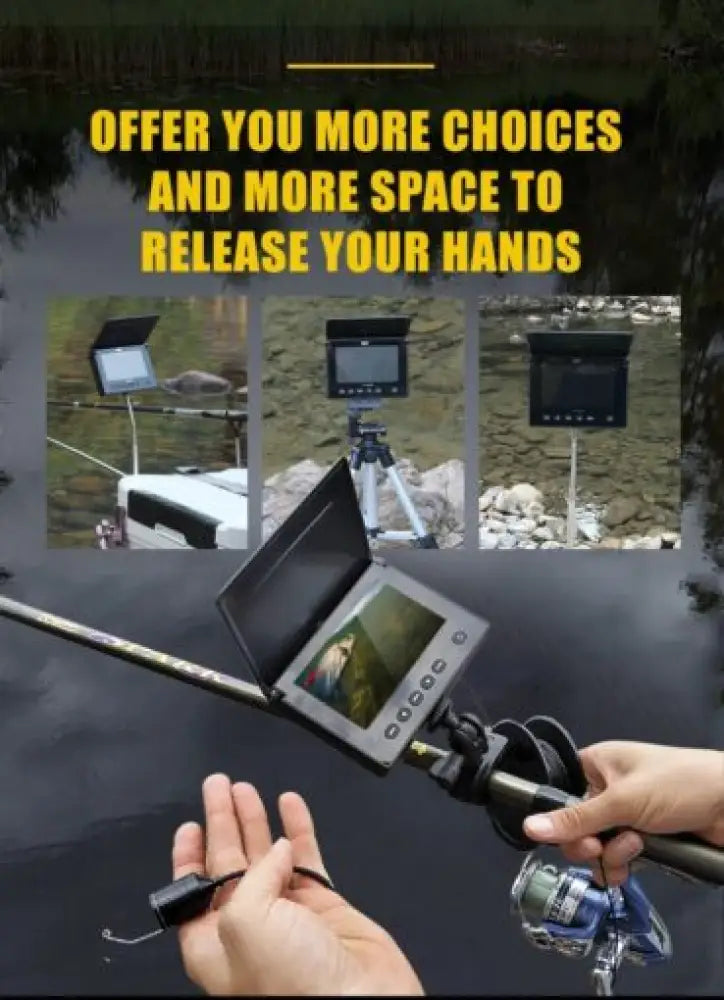 Underwater Fishing Camera – 4.3" LCD, Night Vision, 20M