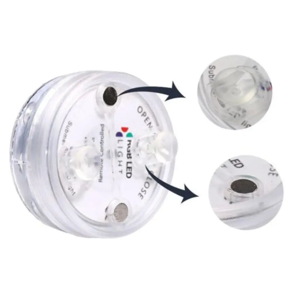 Underwater Spa Light – 16 Colors, Remote, IP68 Waterproof