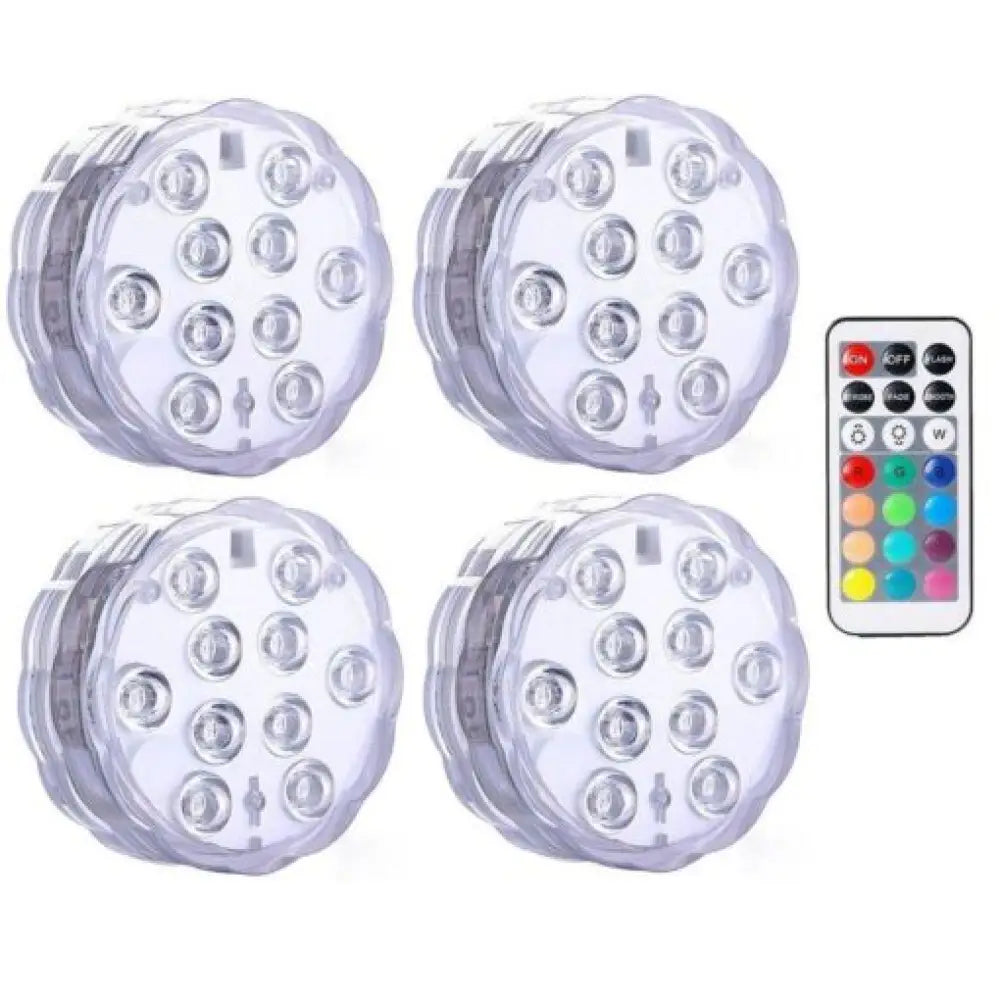 Underwater Spa Light – 16 Colors, Remote, IP68 Waterproof