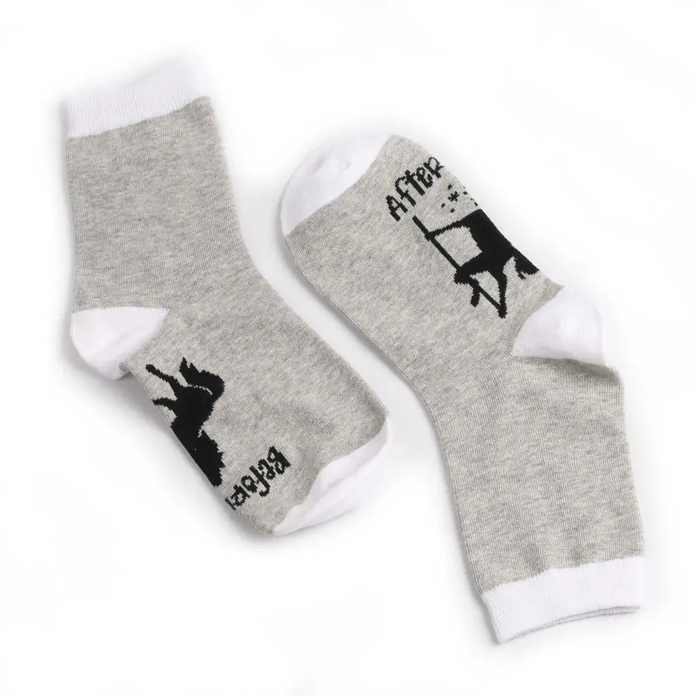 Unicorn Wine Socks – 100% Cotton, Cute Novelty Gift Socks