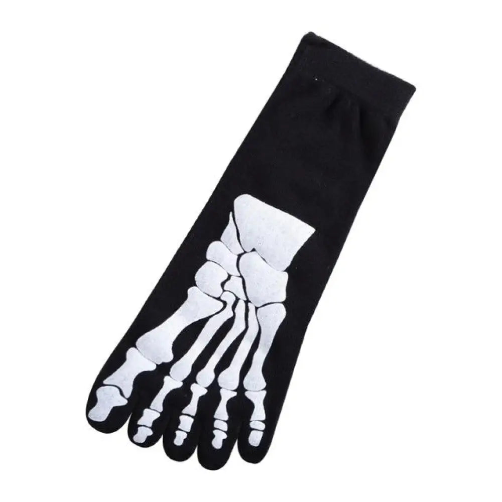 Unisex Ankle Bone Socks – Skeleton Print, 3 Colors