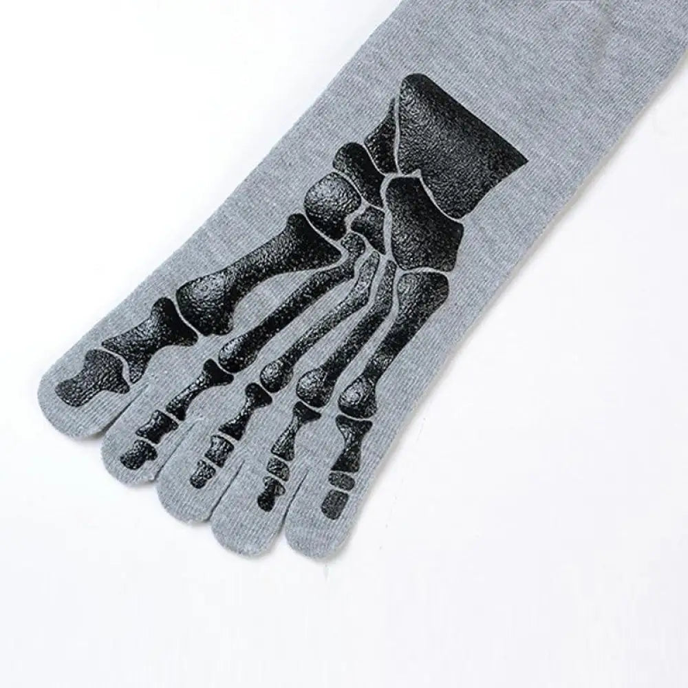 Unisex Ankle Bone Socks – Skeleton Print, 3 Colors