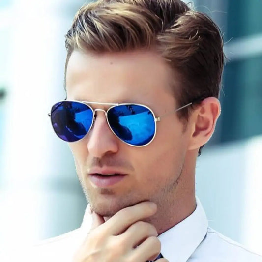 Unisex Polarized Sunglasses – UV400, Metal Frame, Lightweight