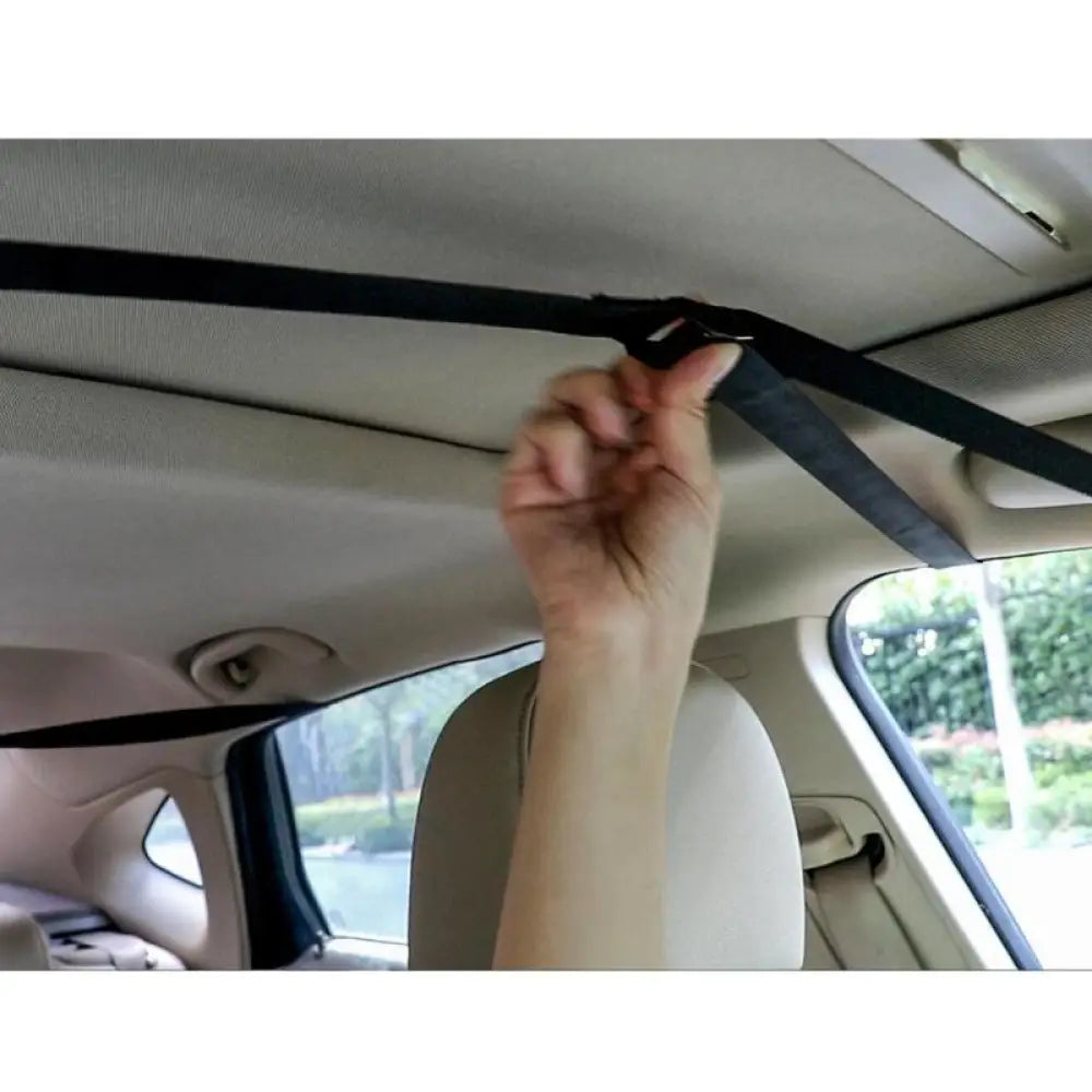 Universal Car Soft Roof Rack – 60kg, Foldable, No Tools
