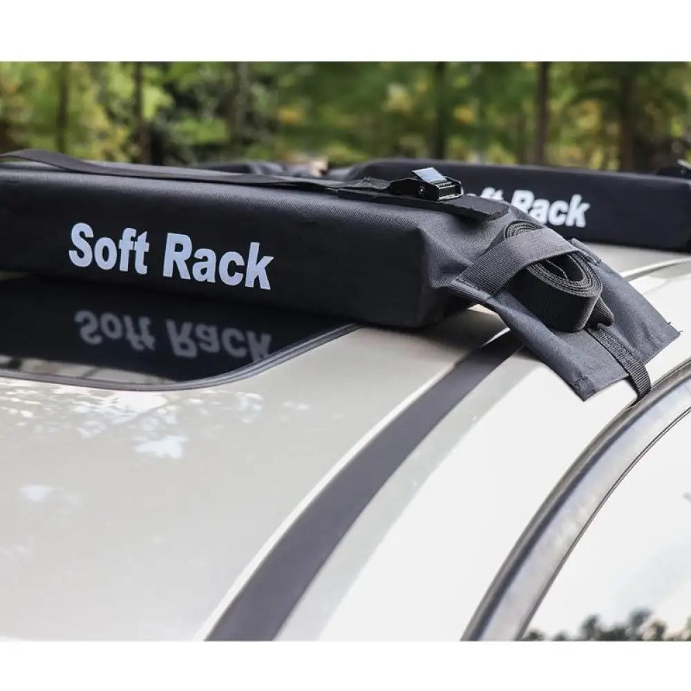 Universal Car Soft Roof Rack – 60kg, Foldable, No Tools