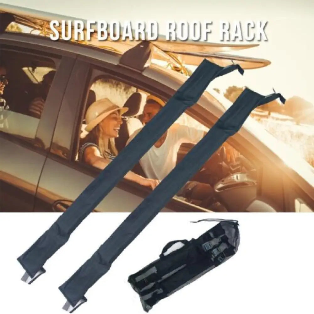 Universal Padded Car Roof Rack for Surfboards & Boards