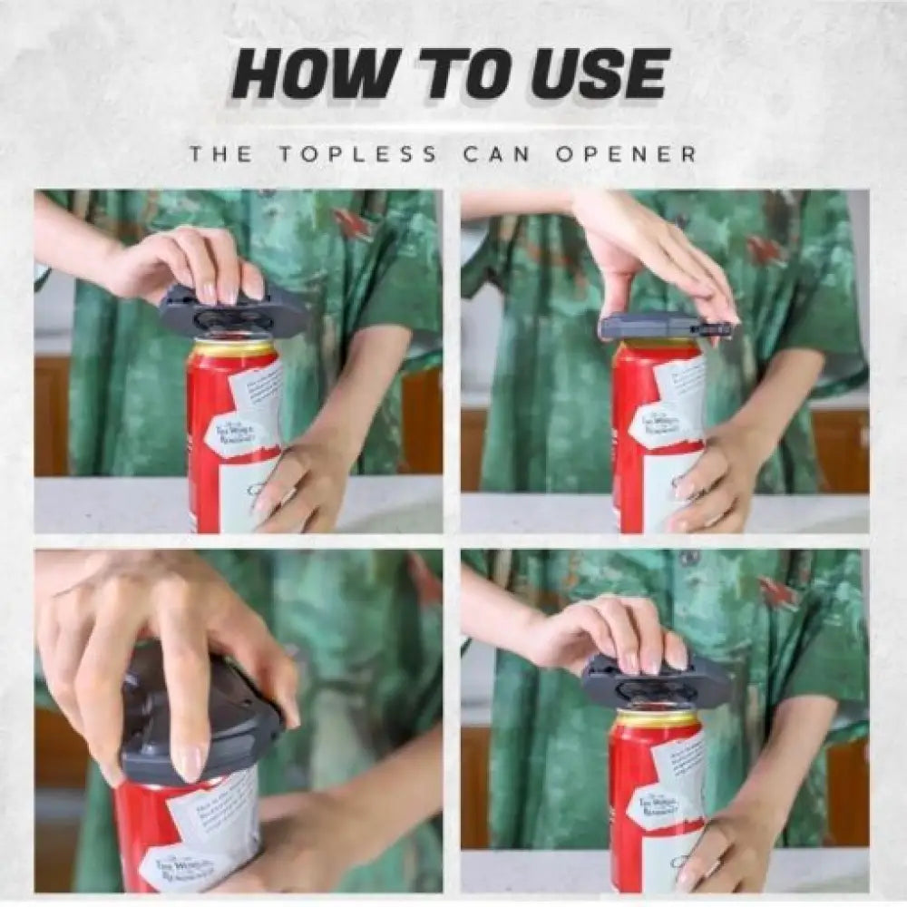 Universal Topless Can Opener