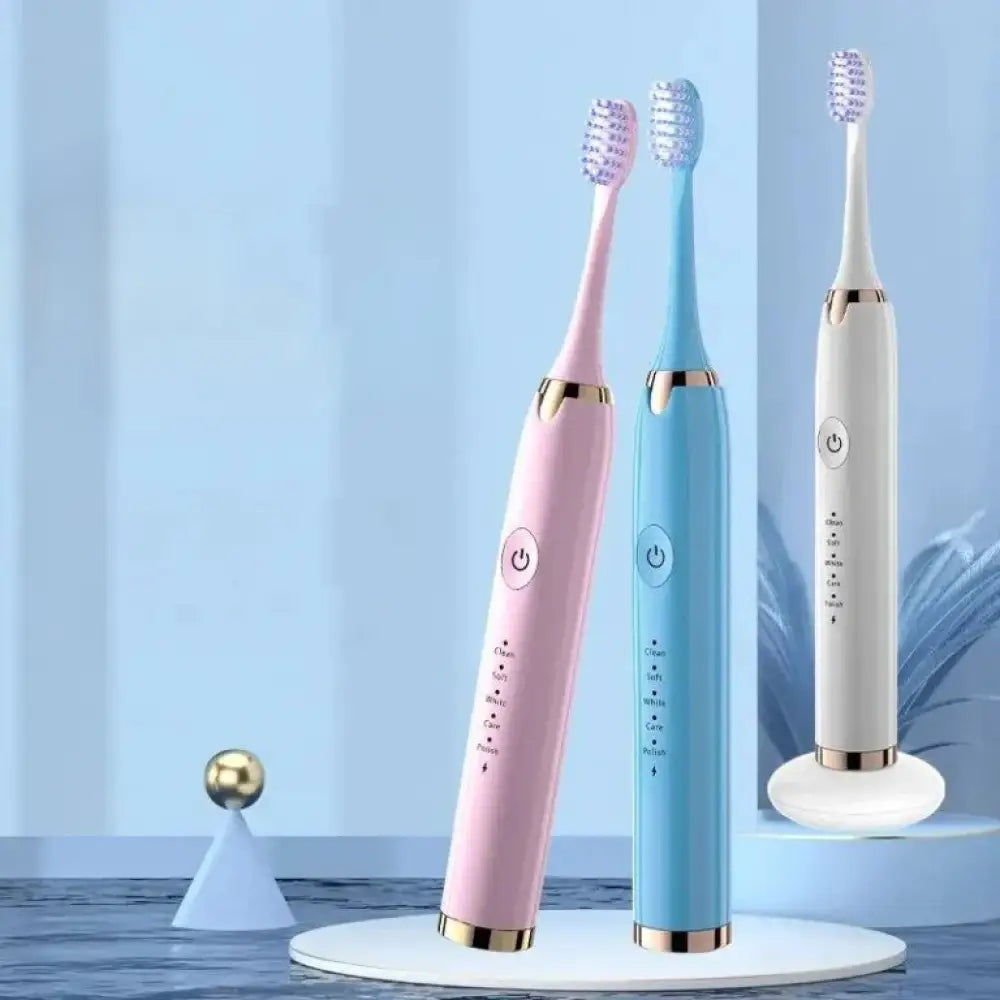 USB Electric Toothbrush – 40,000 VPM Sonic with Smart Timer