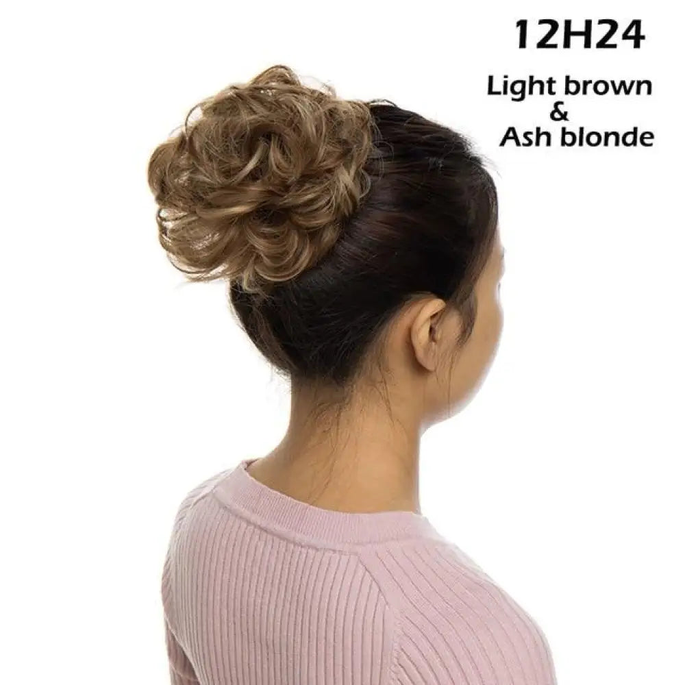 Updo Curly Bun Extension – Instant Volume Hair Piece