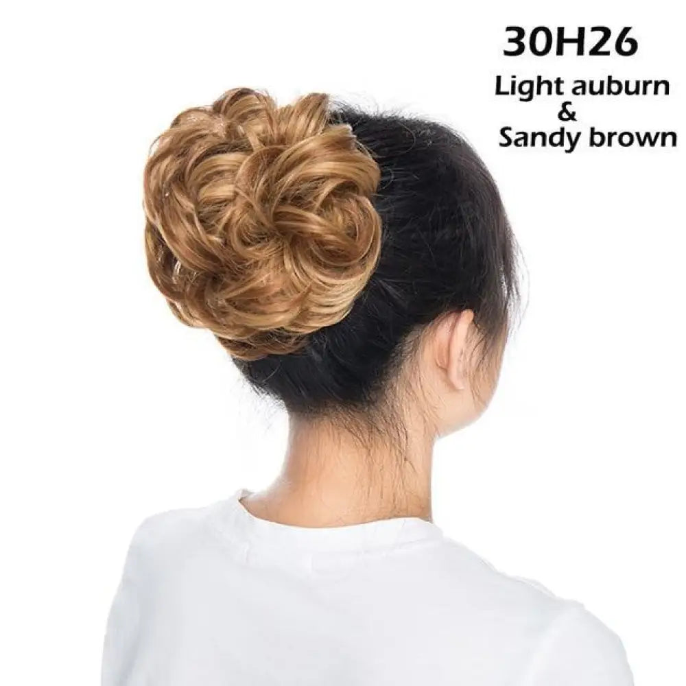 Updo Curly Bun Extension – Instant Volume Hair Piece