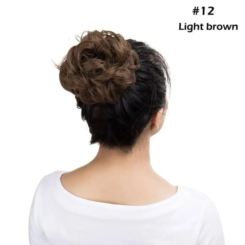 Updo Curly Bun Extension – Instant Volume Hair Piece