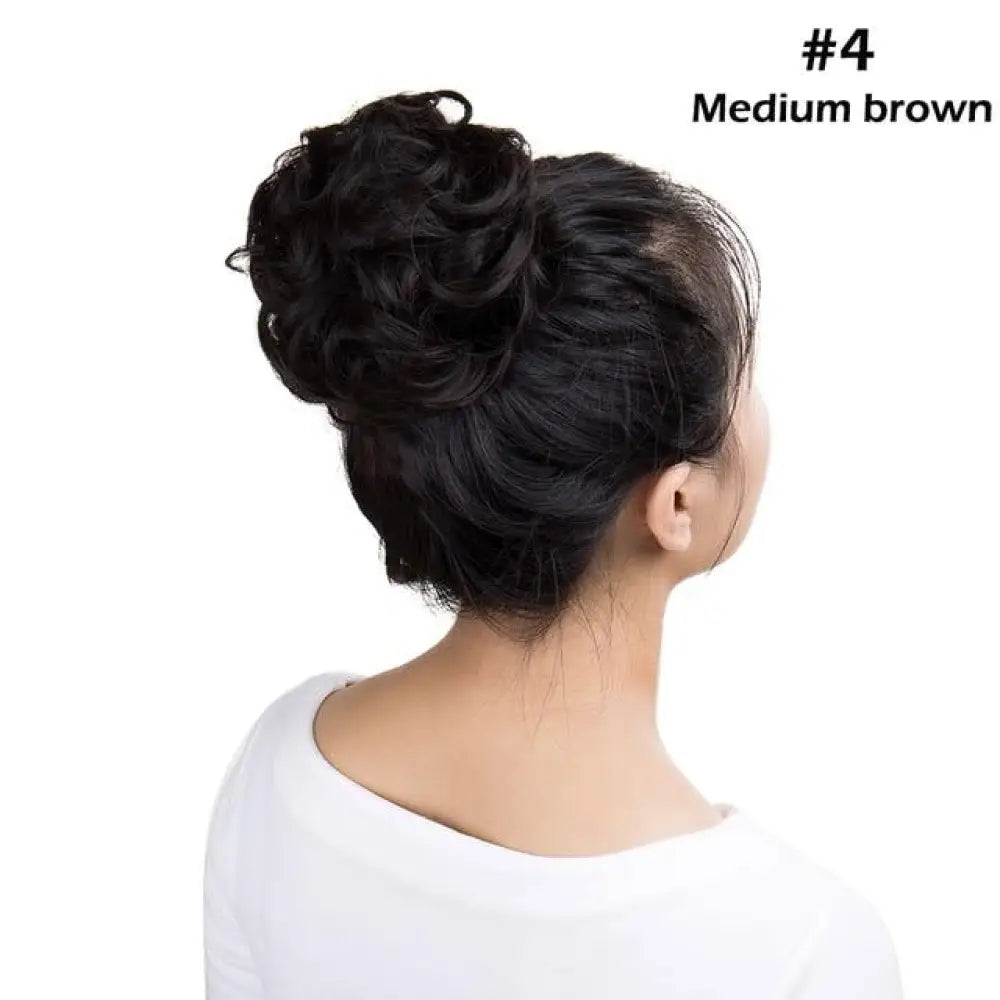 Updo Curly Bun Extension – Instant Volume Hair Piece