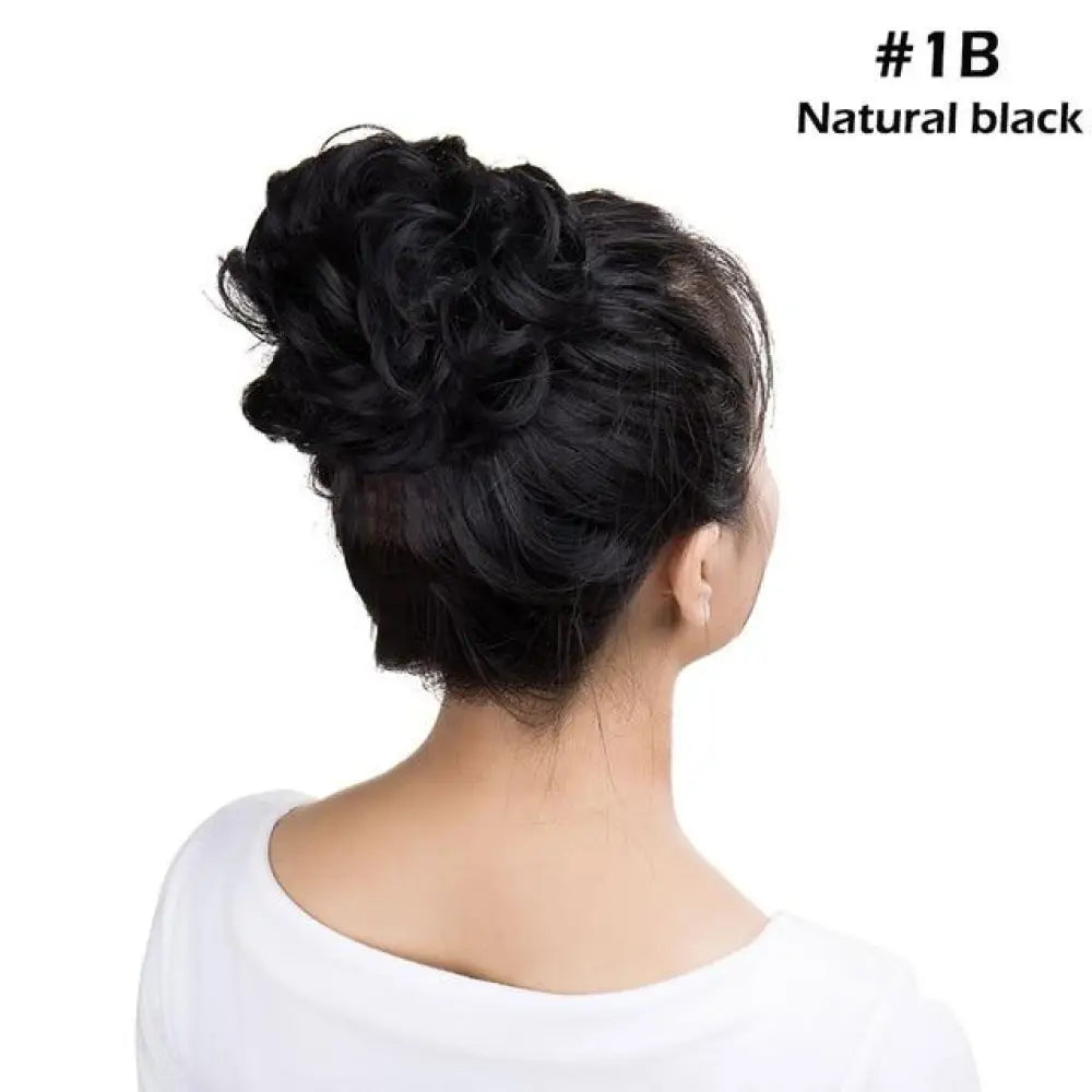 Updo Curly Bun Extension – Instant Volume Hair Piece