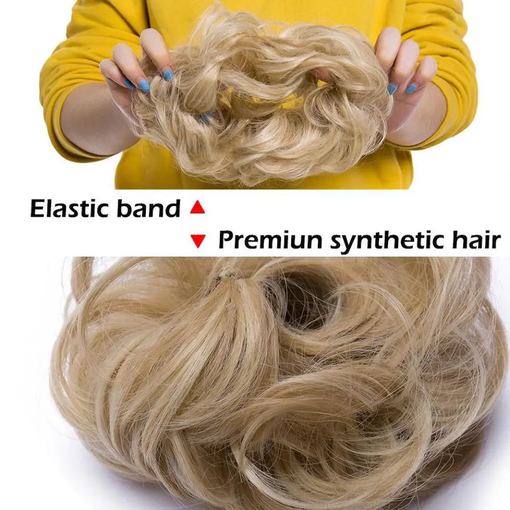 Updo Curly Bun Extension – Instant Volume Hair Piece