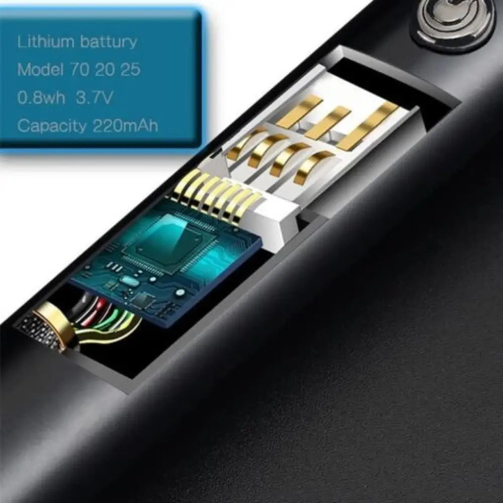 USB Electric Zinc Alloy Flameless Lighter – Windproof Arc