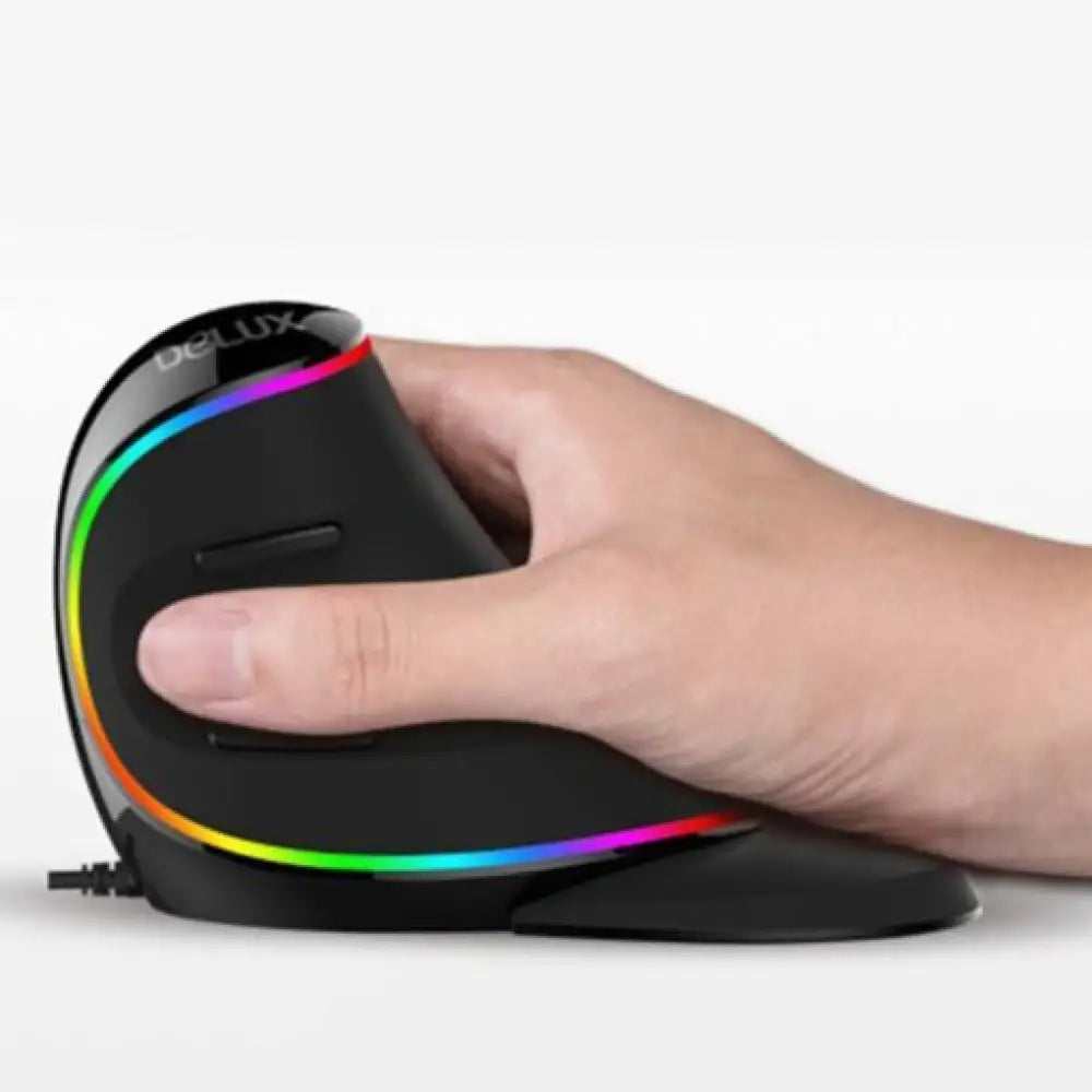 USB Ergonomic Optical Vertical Mouse – Volute Bionic Design