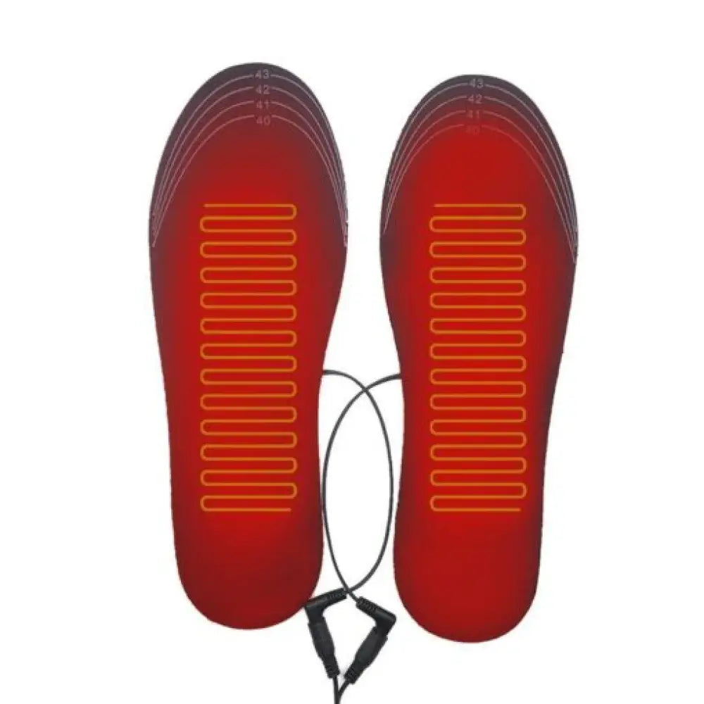 USB Heated Shoe Insoles – Rechargeable Electric Warming Insoles
