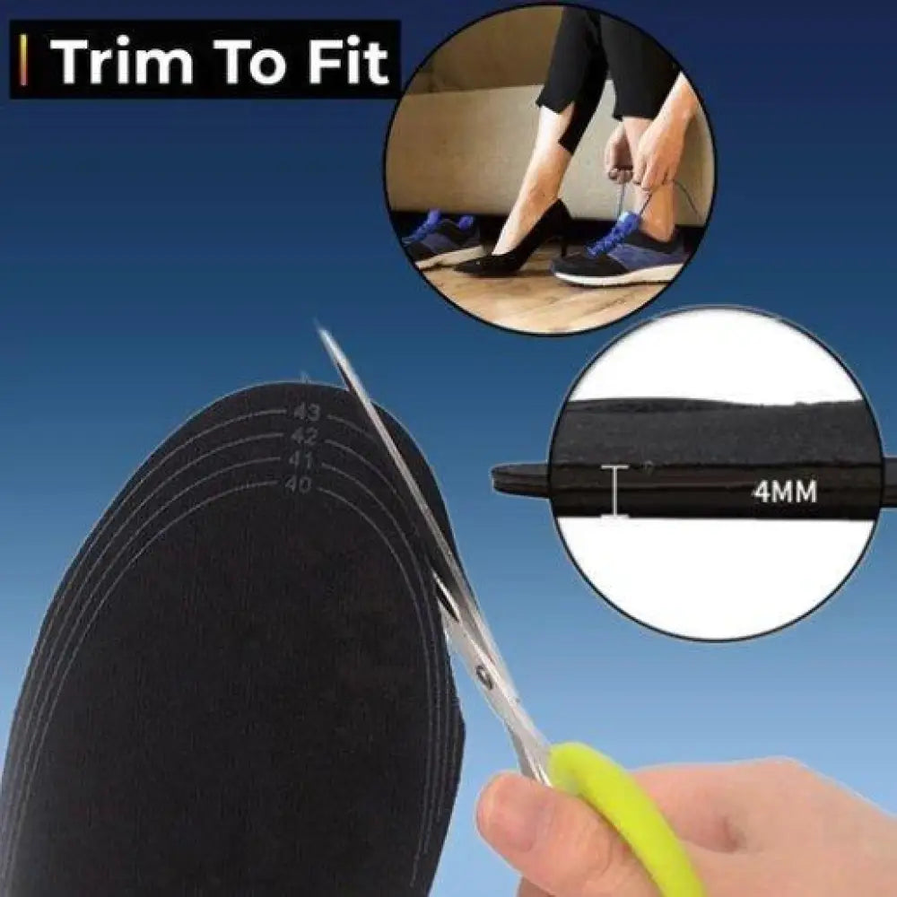 USB Heated Shoe Insoles – Rechargeable Electric Warming Insoles