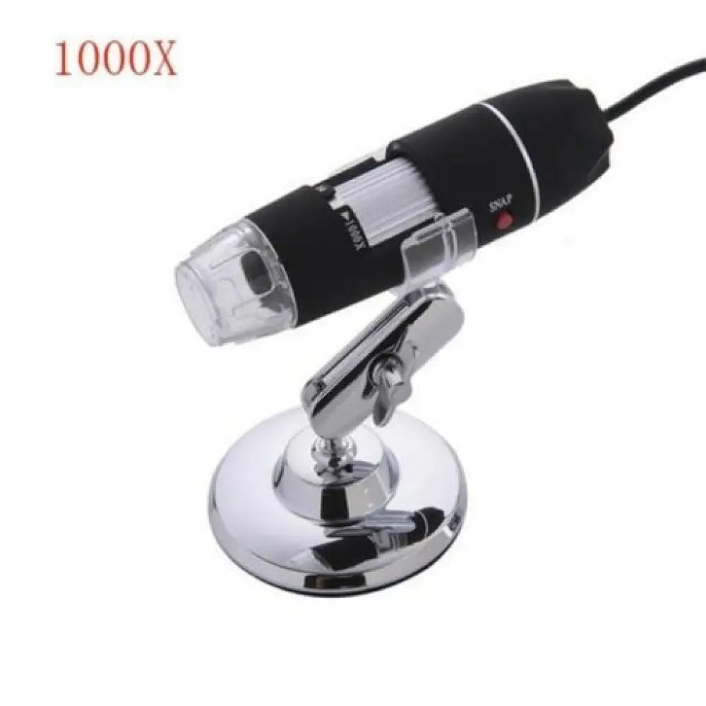USB Microscope Camera – 1000X Digital Zoom with 8 LED Lights