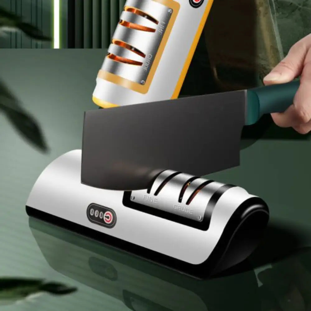 USB Rechargeable Electric Knife Sharpener – 2-Stage