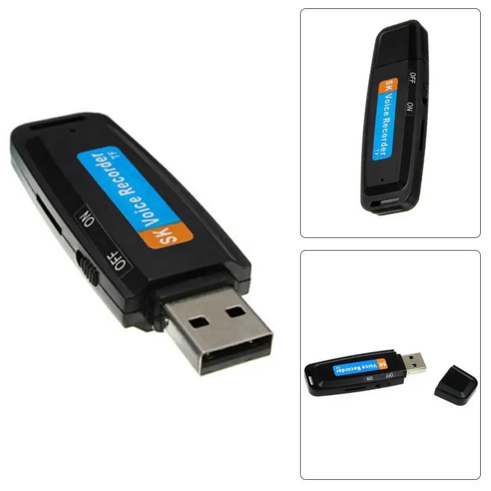USB Voice Recorder – Discreet 144-Hour Audio Recording Drive