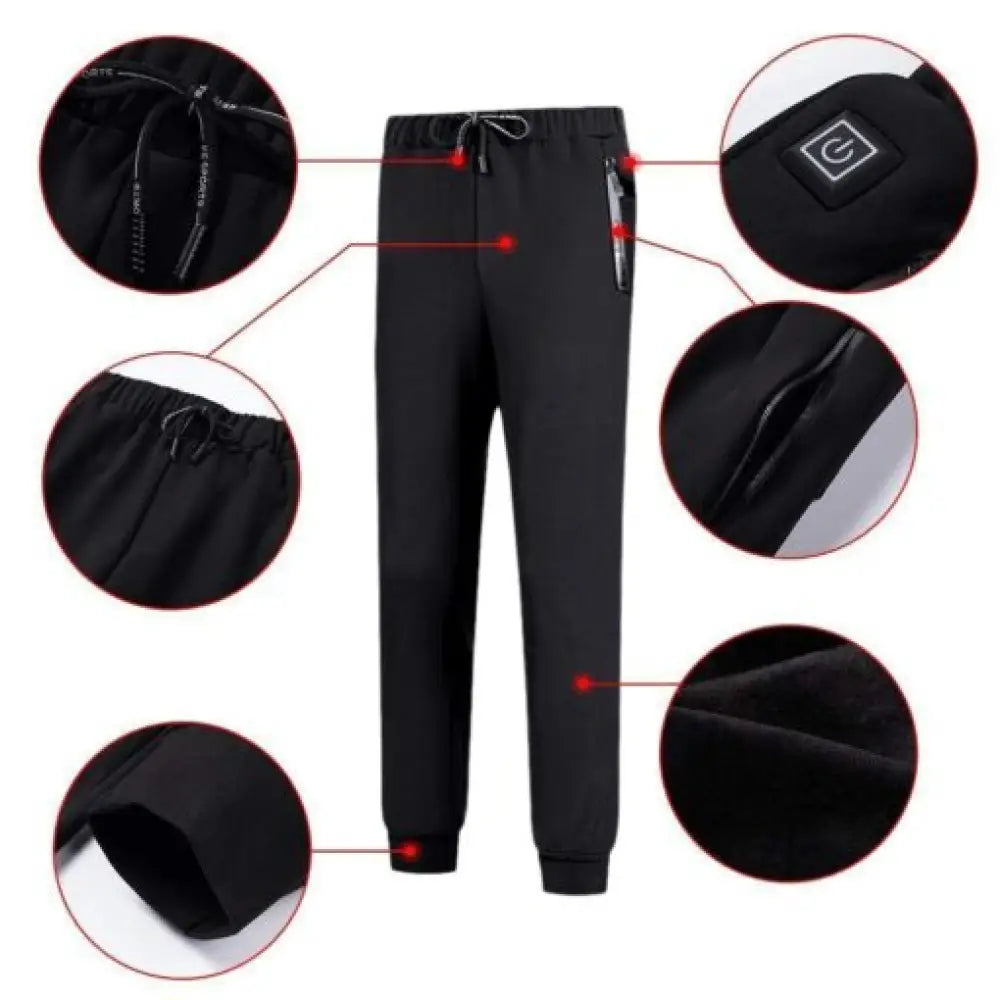 USB Heated Pants – 3-Level Electric Warming Trousers