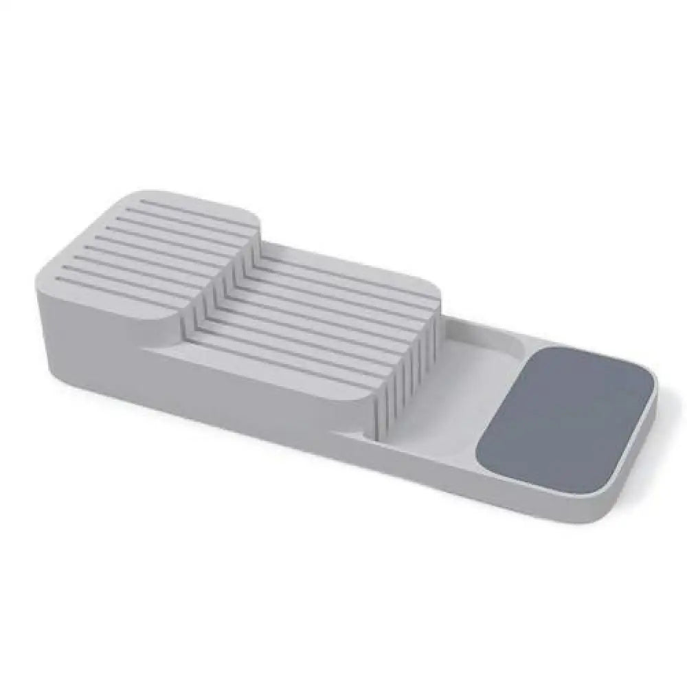 Space-Saving Utensil Separator Stacked Cutlery Drawer Organizer