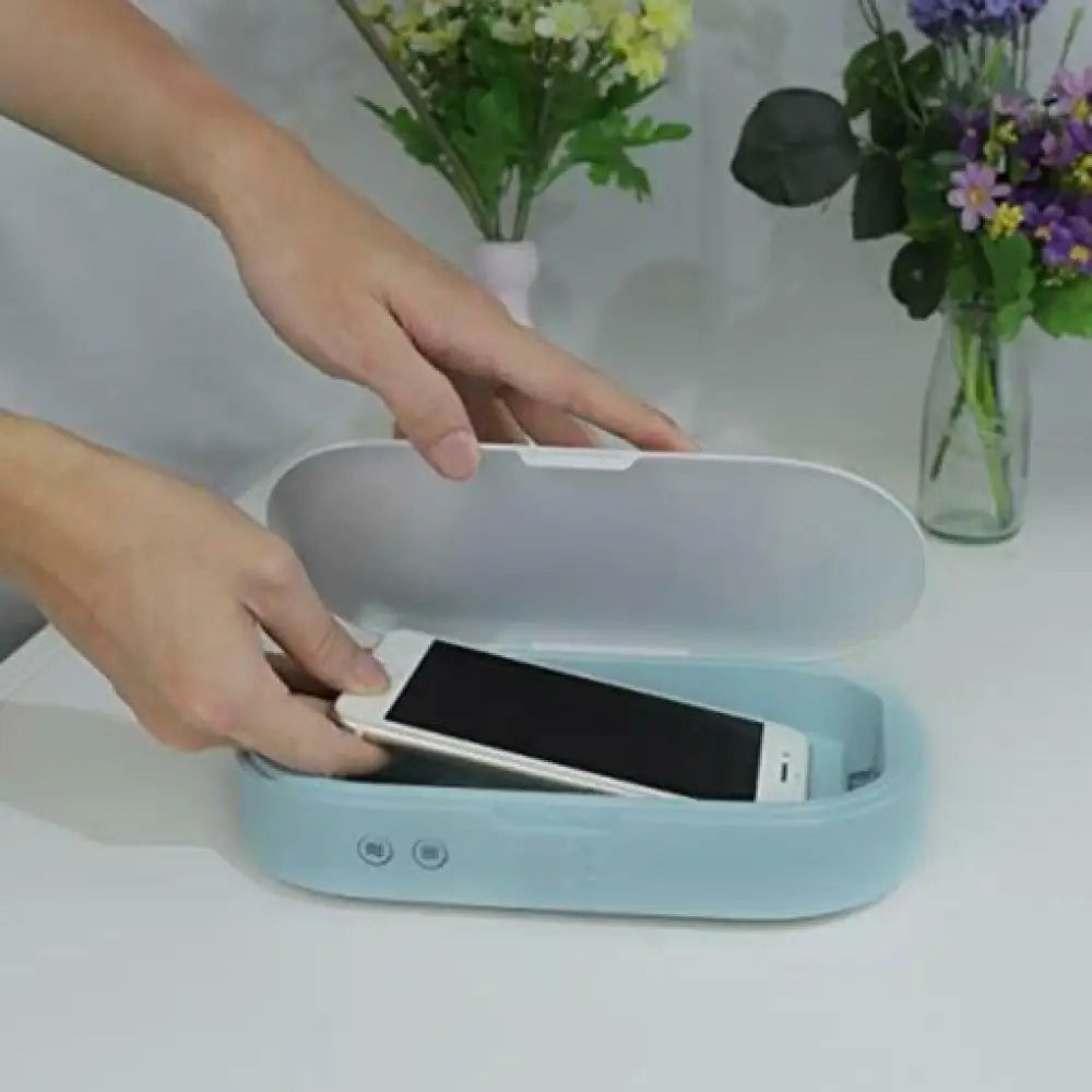 UV Light Phone Sanitizer Box – Kills 99.99% Bacteria in 5 Min