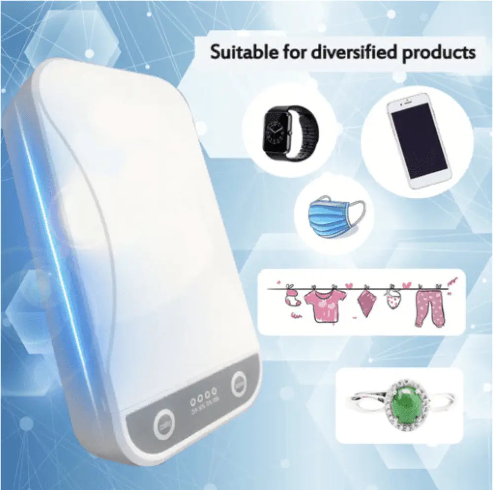 UV Phone Sterilizer Box – UV-C Sanitizer for Cellphones