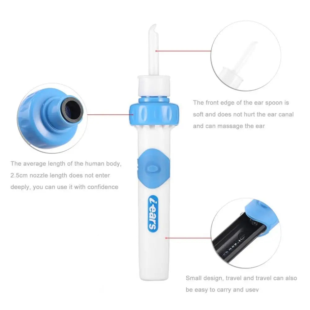 Vibrating Ear Cleaner – Safe Gentle Electric Earwax Remover