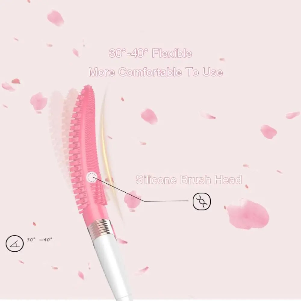 Vibrating Scrub Brush – 5-Speed Face & Body Cleansing Brush