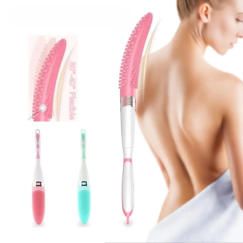 Vibrating Scrub Brush – 5-Speed Face & Body Cleansing Brush