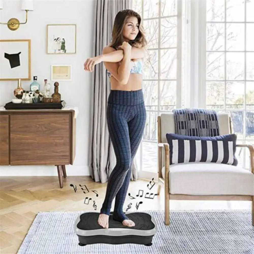 Vibration Plate Exercise Machine – Whole Body Fitness Trainer