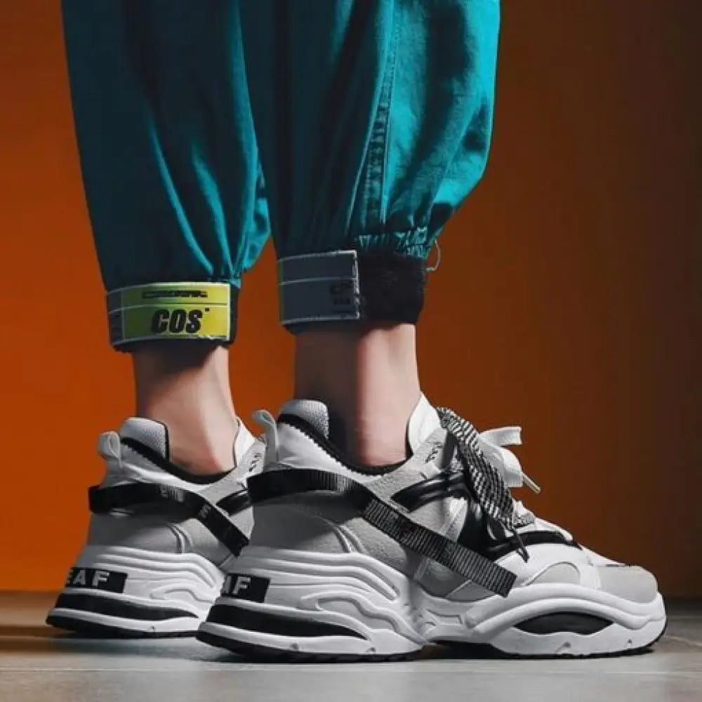Vintage Dad Sneakers – Lightweight Breathable Men's Casual Shoes
