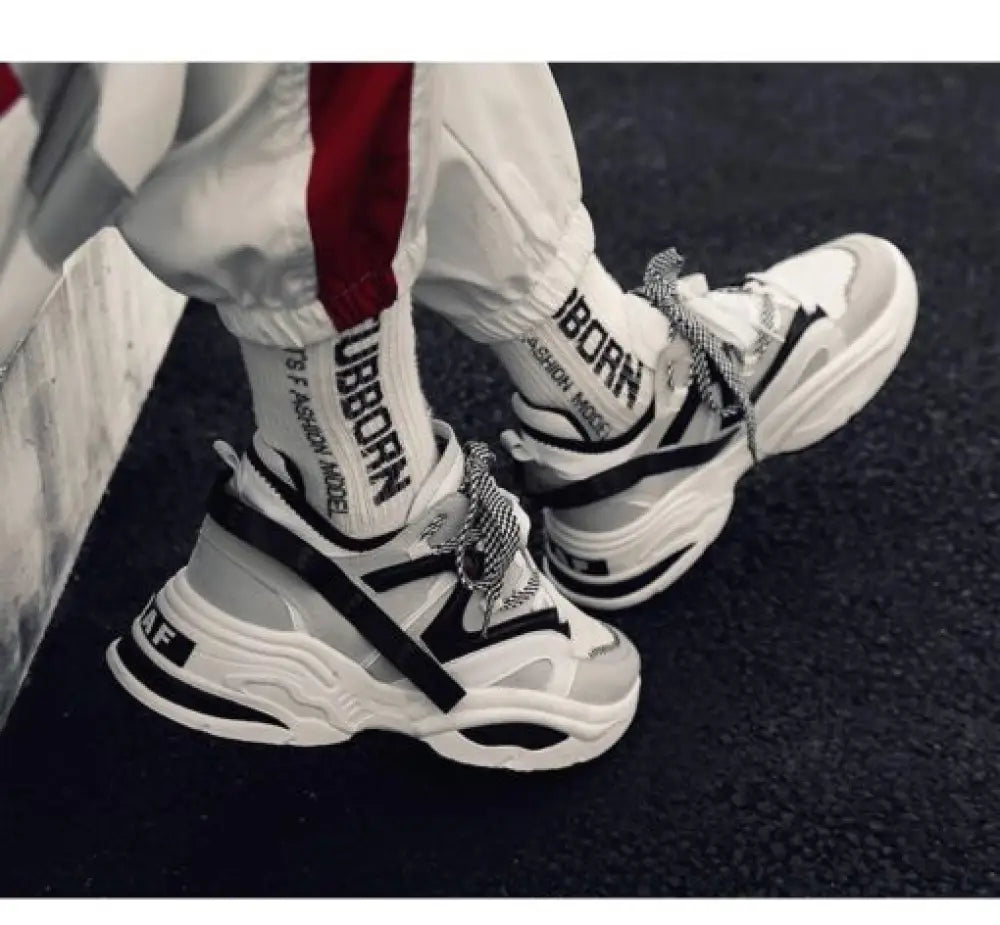 Vintage Dad Sneakers – Lightweight Breathable Men's Casual Shoes
