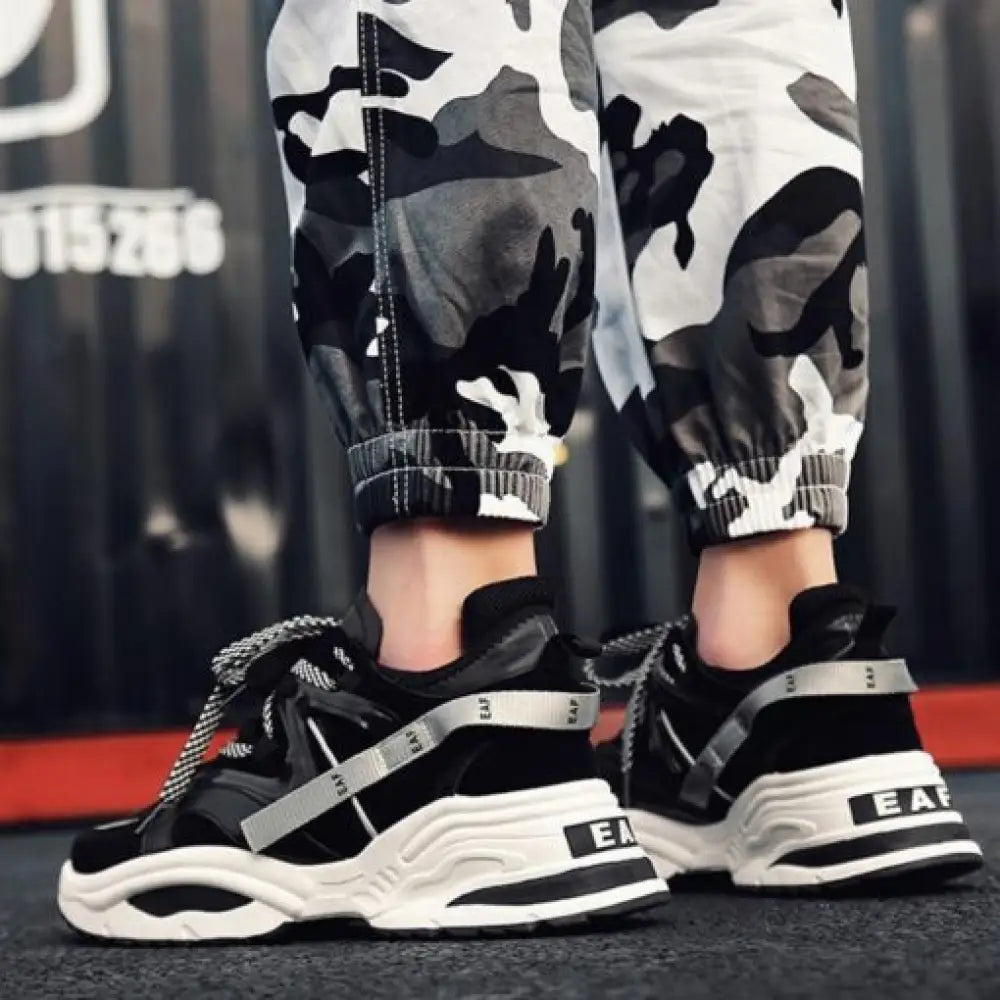 Vintage Dad Sneakers – Lightweight Breathable Men's Casual Shoes