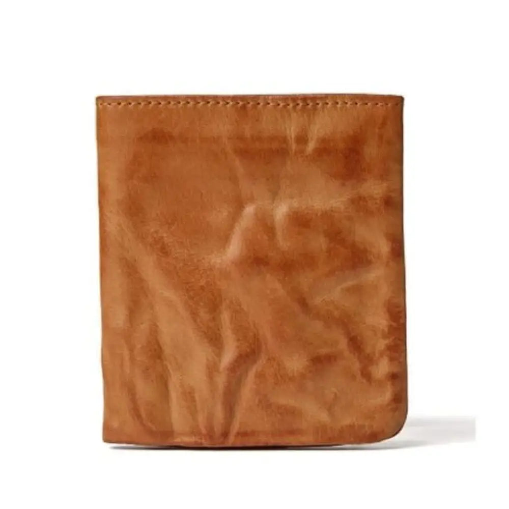 Vintage Style Leather Wallet – Slim Minimalist Card Holder