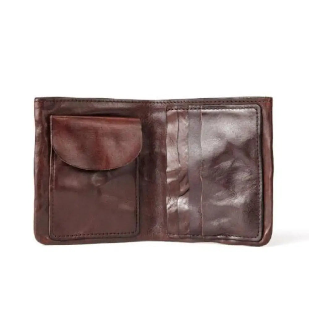 Vintage Style Leather Wallet – Slim Minimalist Card Holder
