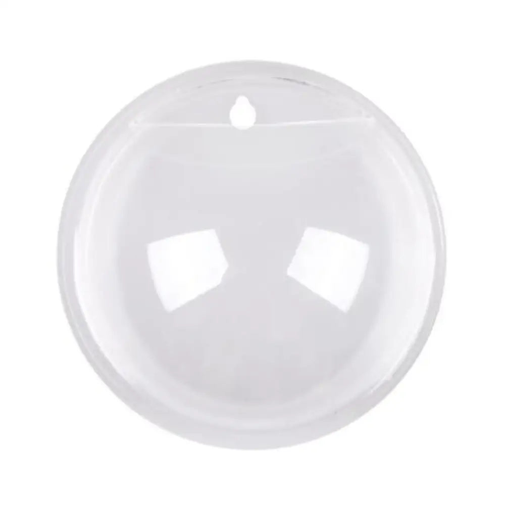 Wall-Mounted Acrylic Fish Bowl – Sphere Aquarium & Plant Pod