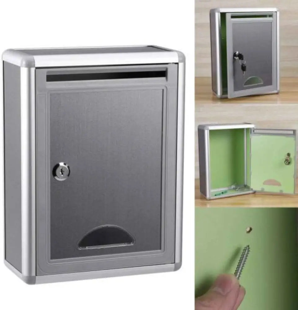 Wall-Mounted Residential Locking Mailbox – Secure & Weatherproof