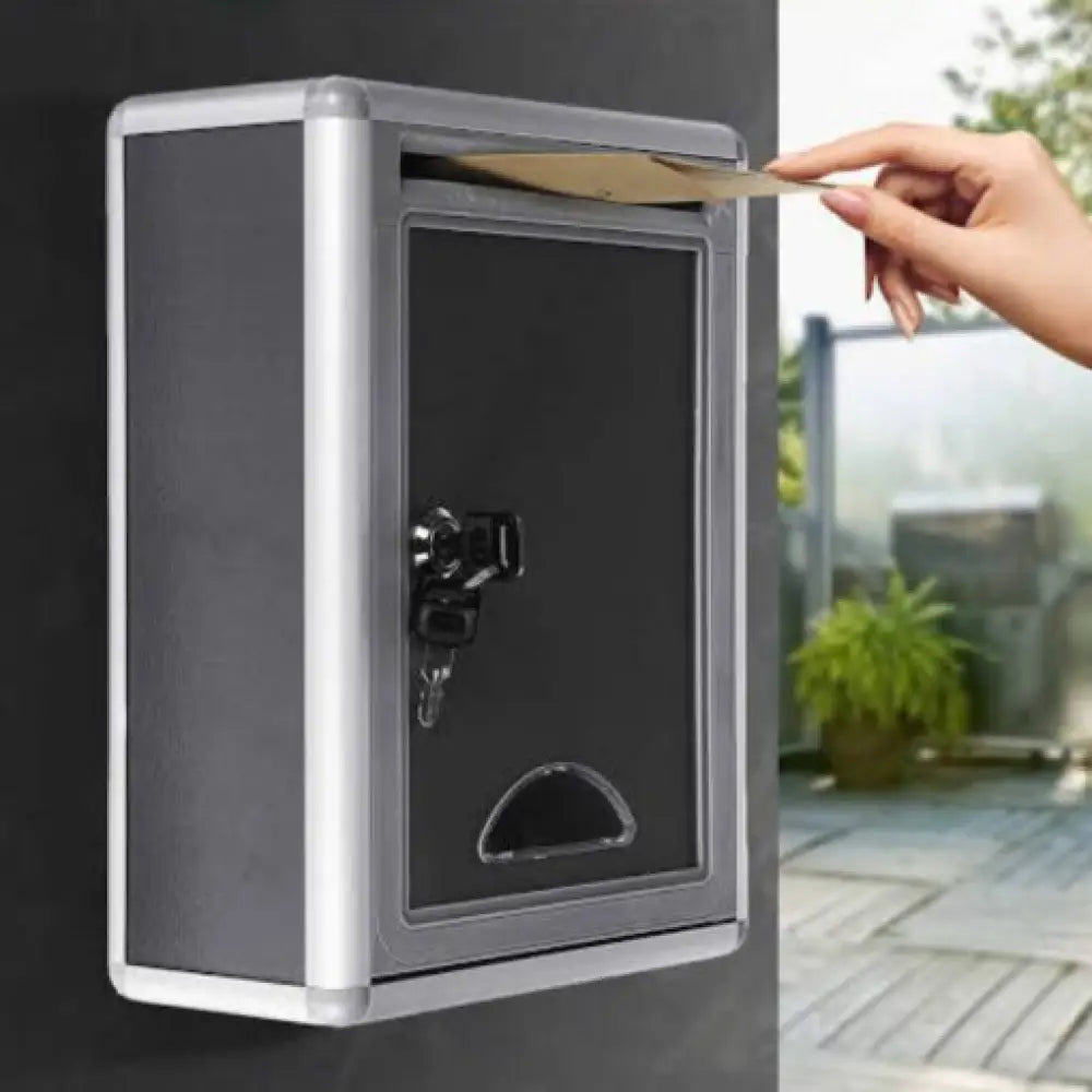 Wall-Mounted Residential Locking Mailbox – Secure & Weatherproof