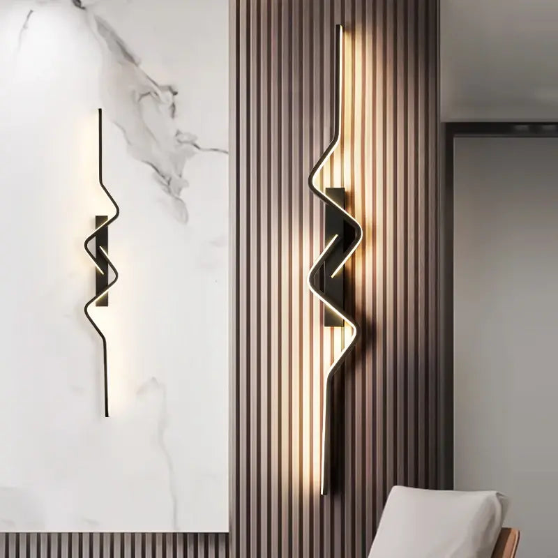 Nordic LED Wall Sconce - Spiral Staircase Light