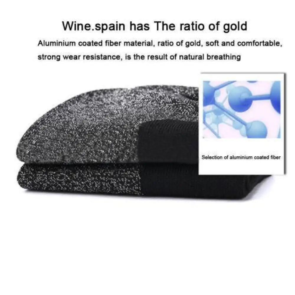 Warm Insulated Aluminized Socks – Moisture-Resistant & Soft