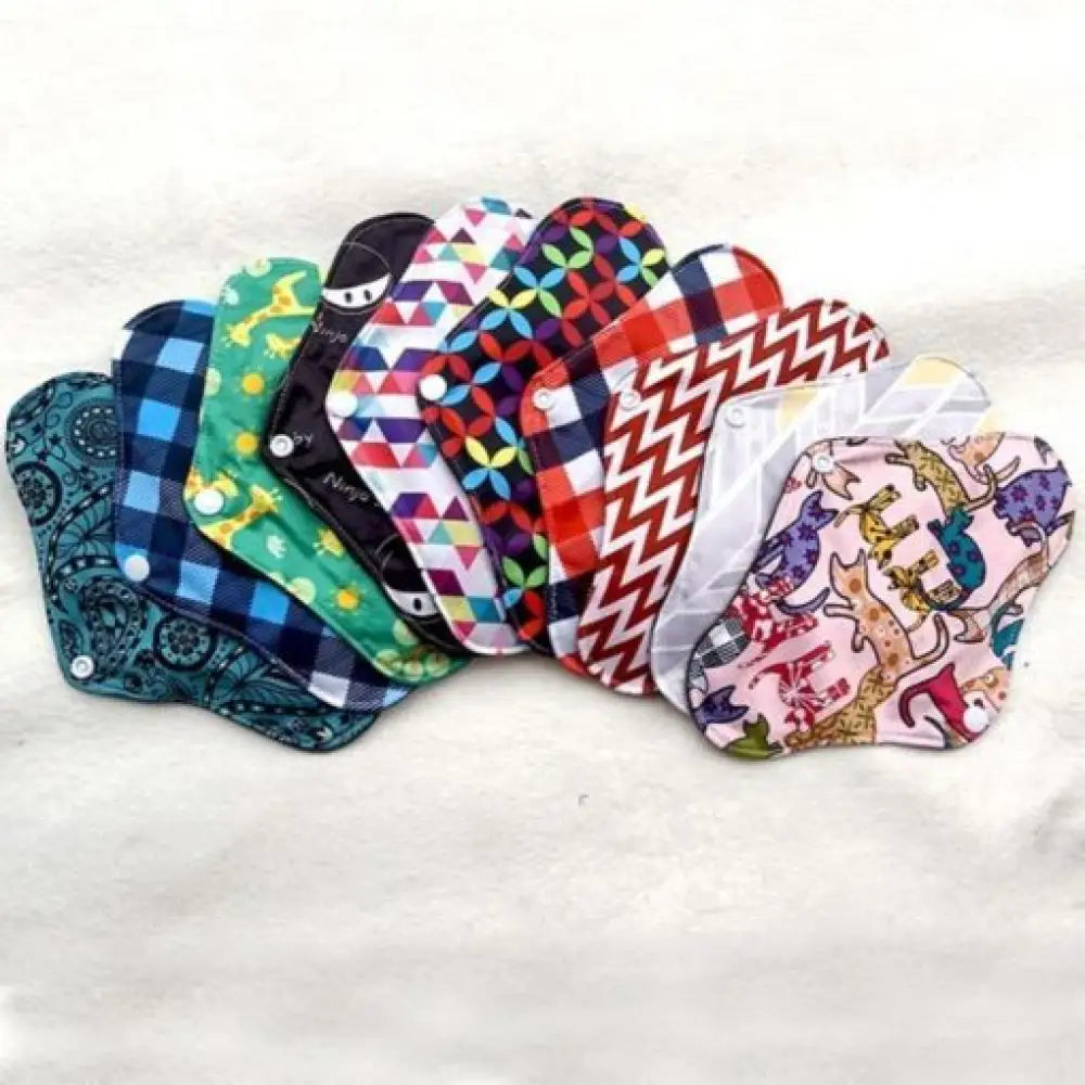 Reusable Washable Menstrual Pads Cloth